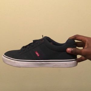 Levis men shoe size9 blue color used synthetic